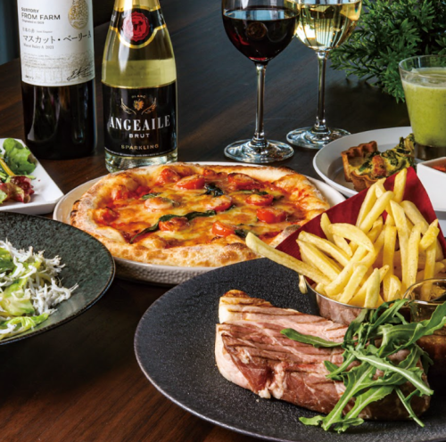 Vitalezza Kitchen Suita SST's spring course, featuring seasonal ingredients, starts from 3000 yen (tax included).