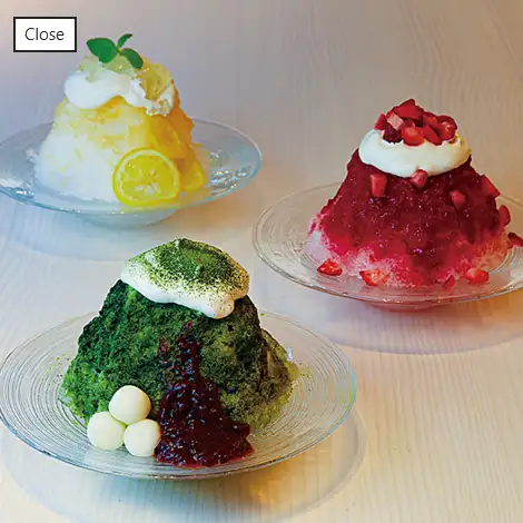 夏限定!ふわっふあ かき氷 1080円(税込)~