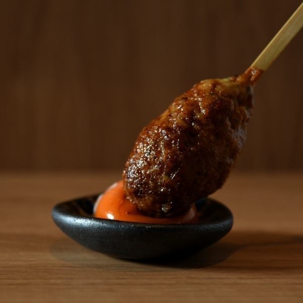 名物生つくね　月見