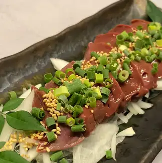 ラムレバー刺し