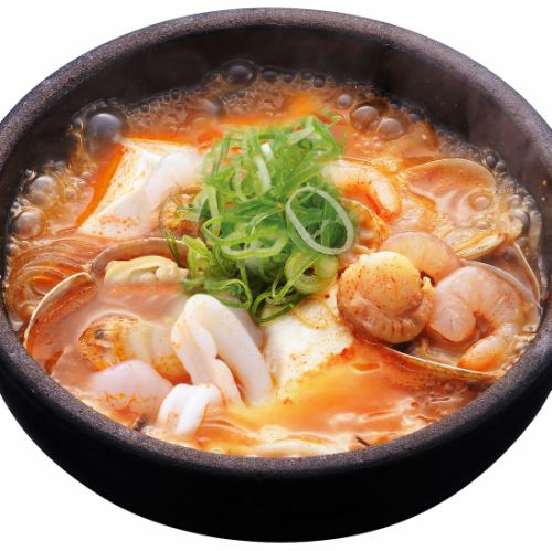 海鮮スン豆腐