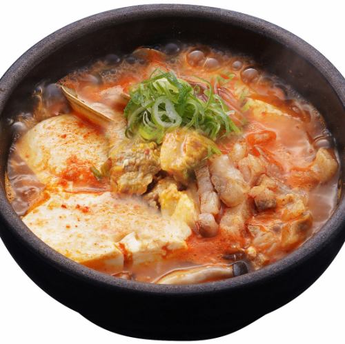 牛すじ肉スン豆腐