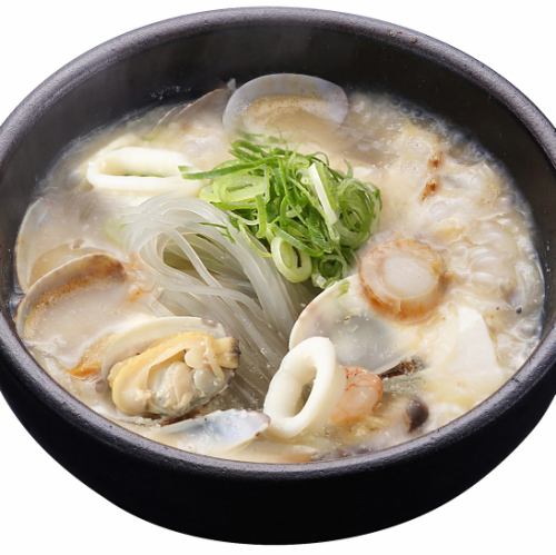 【辛くない】白海鮮スン豆腐