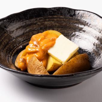 道産インカのめざめじゃがバター塩辛