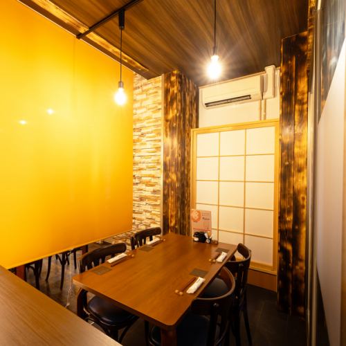 落ち着いた空間×会食