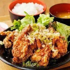 油淋鶏定食