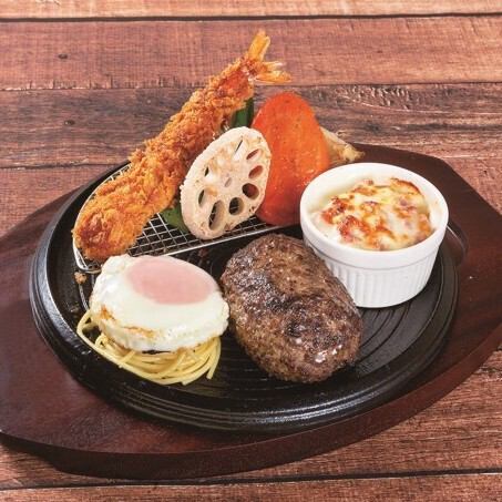 【平日限定】ハンバーグ黒牛プレート150g