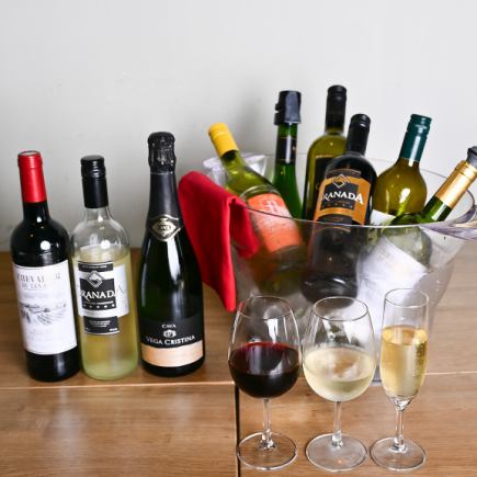 Lien lien 추천! 90 분 와인 셀프 무제한 2000 엔 (세금 포함)