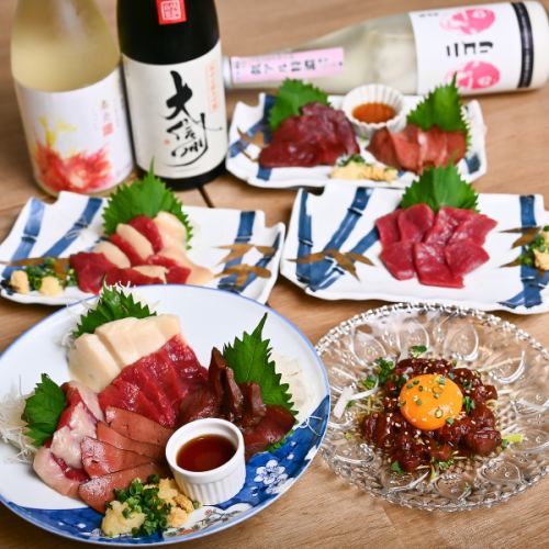 니혼슈나 와인에 맞는 말 찌르기 & 말고기 요리를 갖추고 있습니다☆