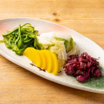 맥주에 너무 맞는 매운 멘마/창자/토리와사/오신코 모듬