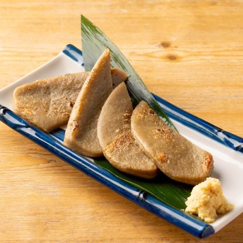 黒ハンペン焼き ~生姜醤油~