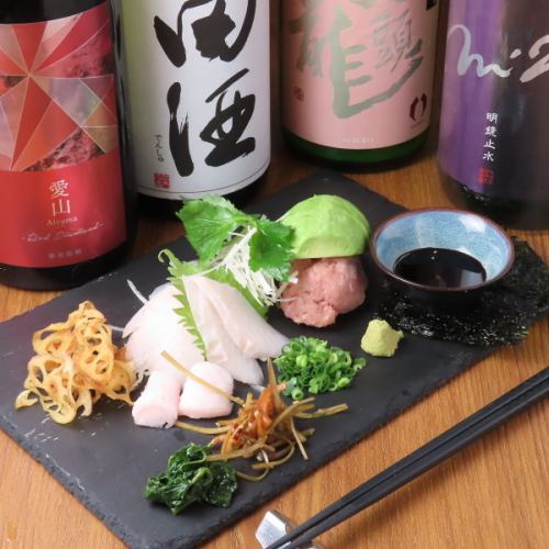 【鮮度抜群】旬の鮮魚を最適な醤油で味わう本日のお刺身 時価