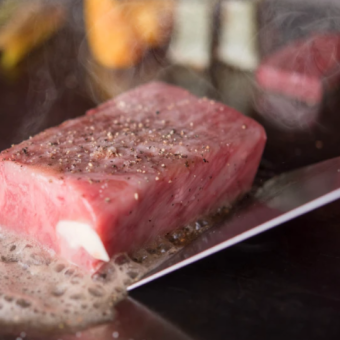 【円】鮑・伊勢海老・和牛ステーキの贅沢なコース。活鮑、活伊勢海老とA5ステーキ24000円(税込)