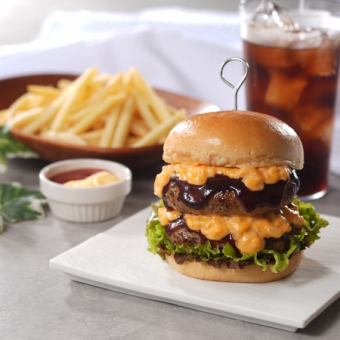 ダブルチーズバーガー ポテトセット