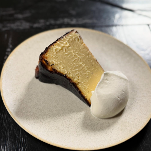 バスクチーズケーキ　トンカ豆