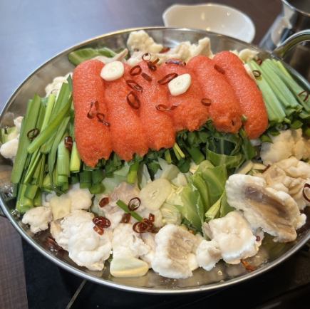 냄비 코스【음방 120분 첨부】꼬치구이 3개 모듬이나 하카타 아키타모츠 냄비 등 전 7품⇒4500엔(부가세 포함)