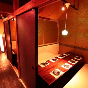 It is also recommended for Gokon and Girls' Associations in a private room with a solid partition ◆ Shinjuku × Single Room Izakaya ◆