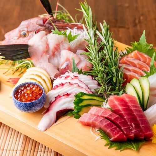 Standard seafood "Fresh fish sashimi platter"
