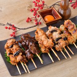 Assorted skewers