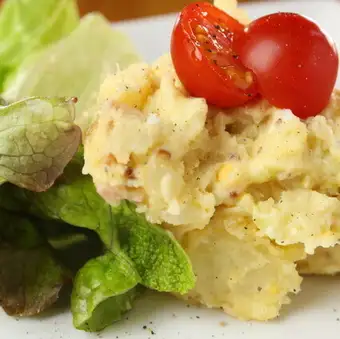 Homemade potato salad