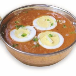 Keema egg curry