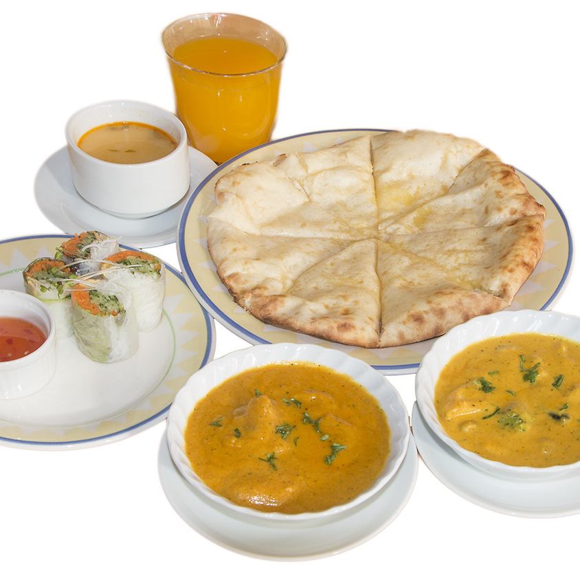 Various types of curry are available ☆ A wide variety of great-value set menus ♪