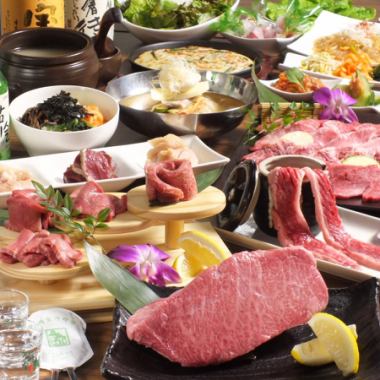 Hanur ◇ 1 person / 6000 yen course ◇ 4 people ~ + 1500 yen with unlimited drinks!