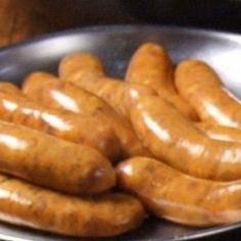 Raw chorizo sausage