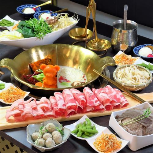自家製の火鍋スープ