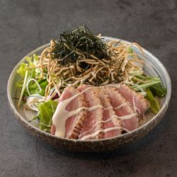 鴨と蕎麦サラダ