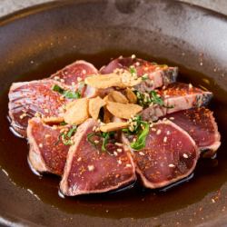 カツオのカルパッチョ