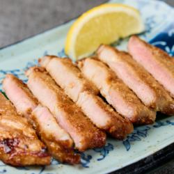 豚肉のにんにく味噌漬け焼き