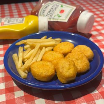 Nuggets and fries