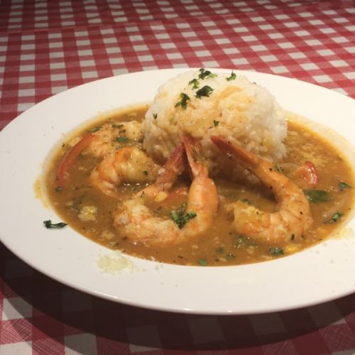 <Gumbo with shrimp & sausage>슈림프 감보