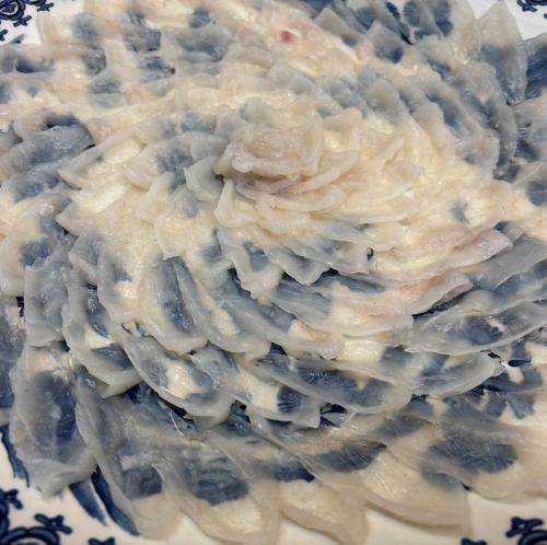 とら河豚のてっさ