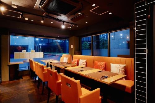 落ち着いた雰囲気の空間◎