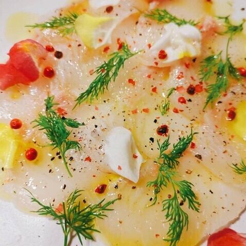 鮮魚のカルパッチョ