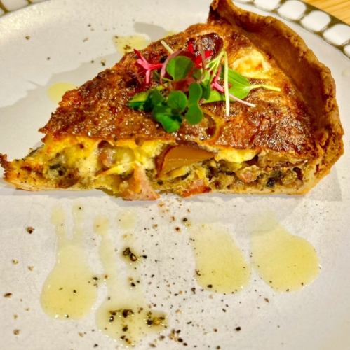 季節のキッシュ