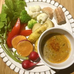 季節野菜のバーニャカウダ