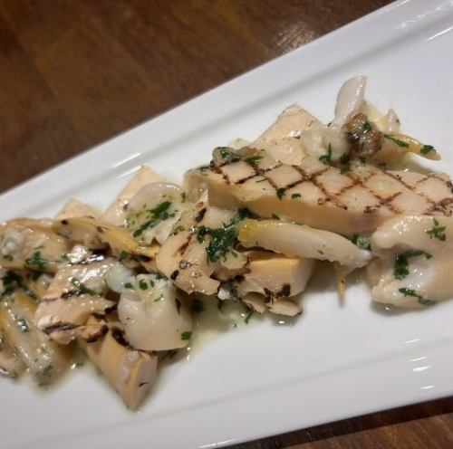 筍とつぶ貝のグリル