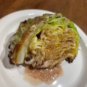 烤箱烤春高麗菜