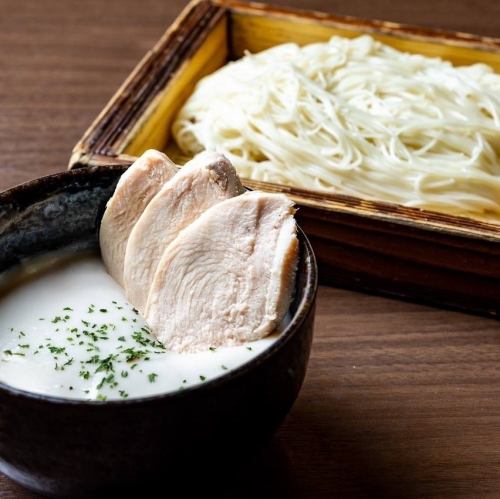 鶏クリームのつけそうめん 小豆島(温)/明太クリームのつけそうめん 小豆島(温)　各