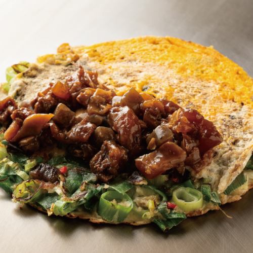 九条ねぎ焼 牛すじ