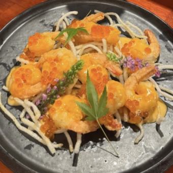 エビマヨfeatいくら