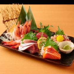Today's 3-piece selection of sashimi