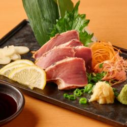Seared bonito
