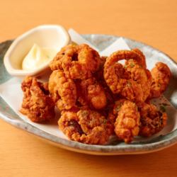Deep-fried octopus