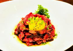 ゆず胡椒和牛ユッケ