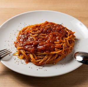 ミートソースパスタ