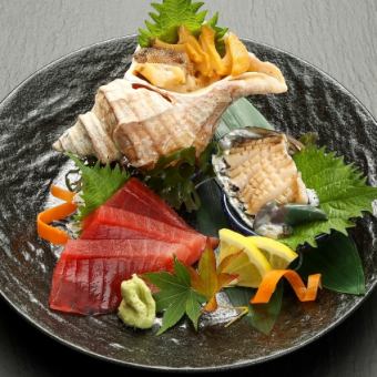 Omakase sashimi three-point assortment C